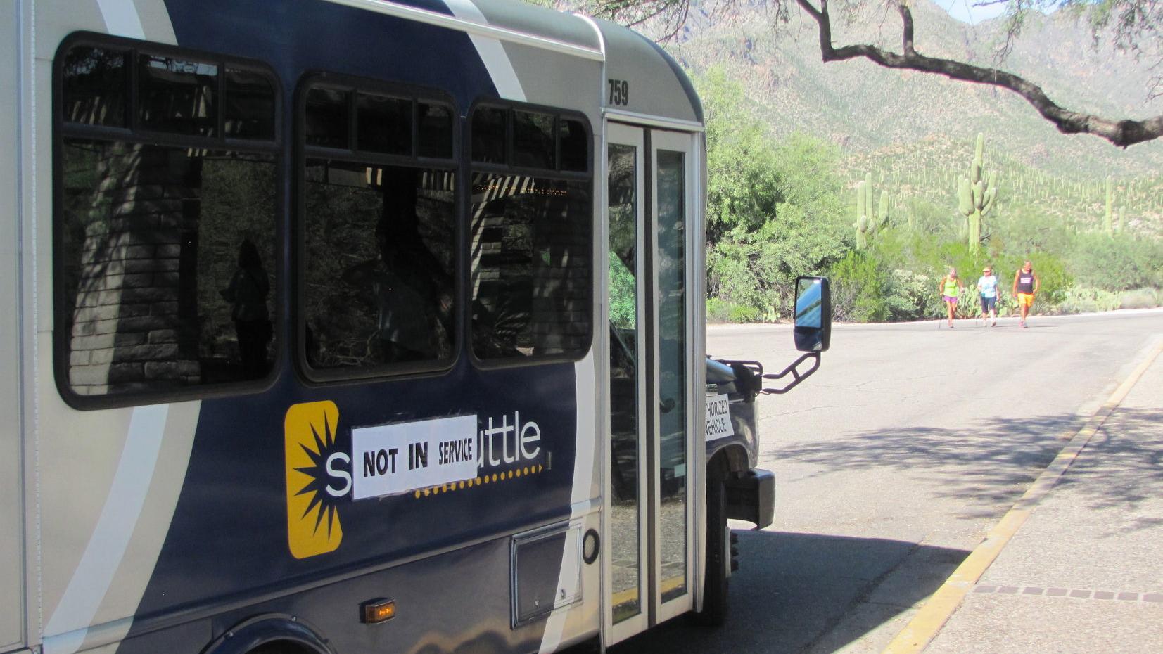 Testing is underway for return of shuttle service to Sabino Canyon